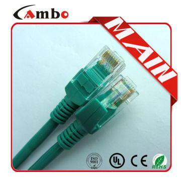 8Pin Crystal Connector cat5e rj45 plug patch cable com utp
